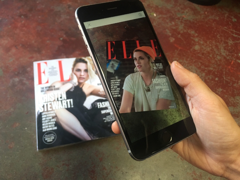 HuffPost RYOT's Technology Powers the ELLENow App to Bring Augmented Reality to November's 'Women In Hollywood' Issue (PRNewsFoto/HuffPost RYOT)